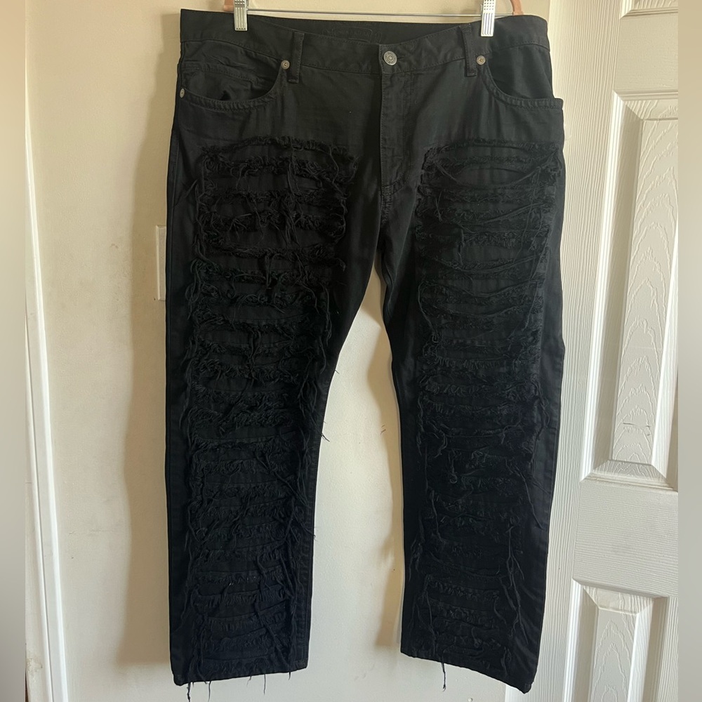 Robin's Jean  black Charcoal Denim